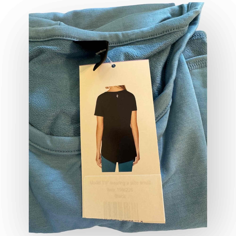 Skechers Gowalk Women’s Short Sleeve Tunic Tee - Teal Blue, Size Medium 537M - Picture 4 of 6